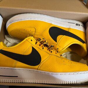 Nike Air Force 1 men size 11 Yellow